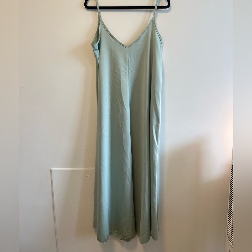Silk maxi Slip Dress